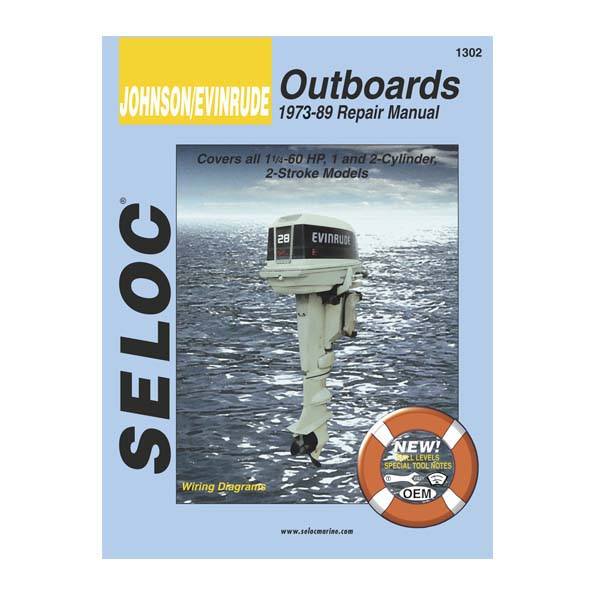 Seloc Service Manuals J&E 1-2 Cyl '73-'89