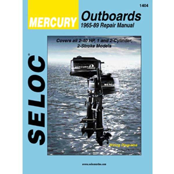 Seloc Service Manuals Mercury 1-2 Cyl '65-'89