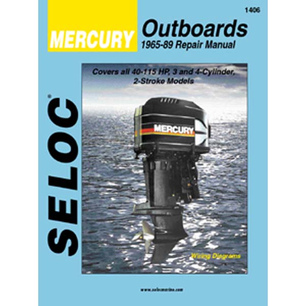 Seloc Service Manuals Mercury Ob 3-4 Cyl '65-'89
