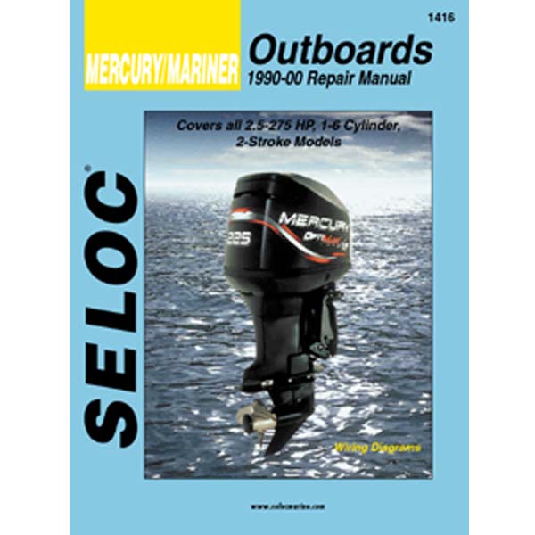 Seloc Service Manuals Mercury Ob-All 2 Stroke '90-'00