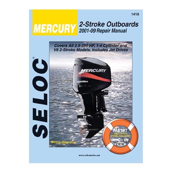 Seloc Service Manuals Mercury Ob-All 2 Stroke '01-'14