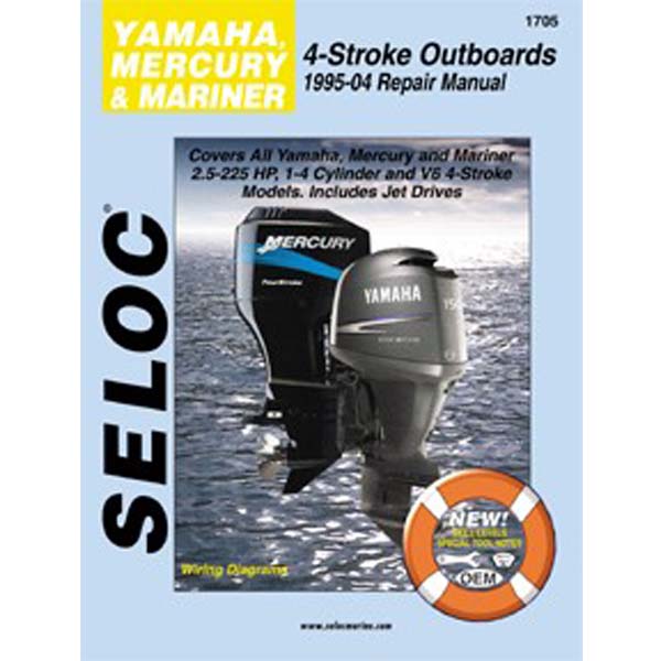 Seloc Service Manuals Yam/Merc/Mar 4 Strk '95-'04