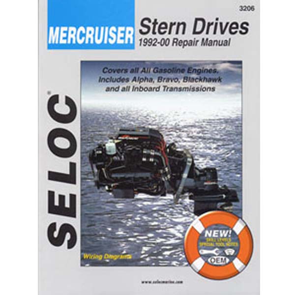 Seloc Service Manuals Mercruiser All Gas '92-'00