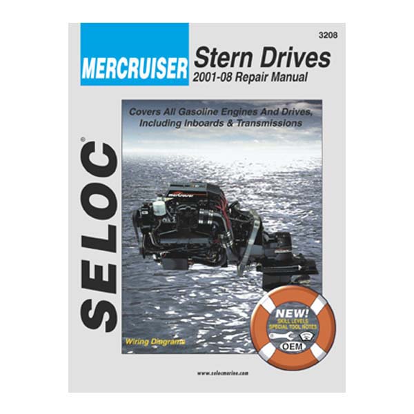Seloc Service Manuals Mercruiser All Gas '01-'13