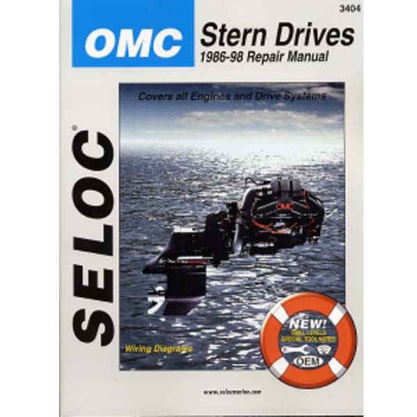 Seloc Service Manuals Omc Cobra All Gas '86-'98