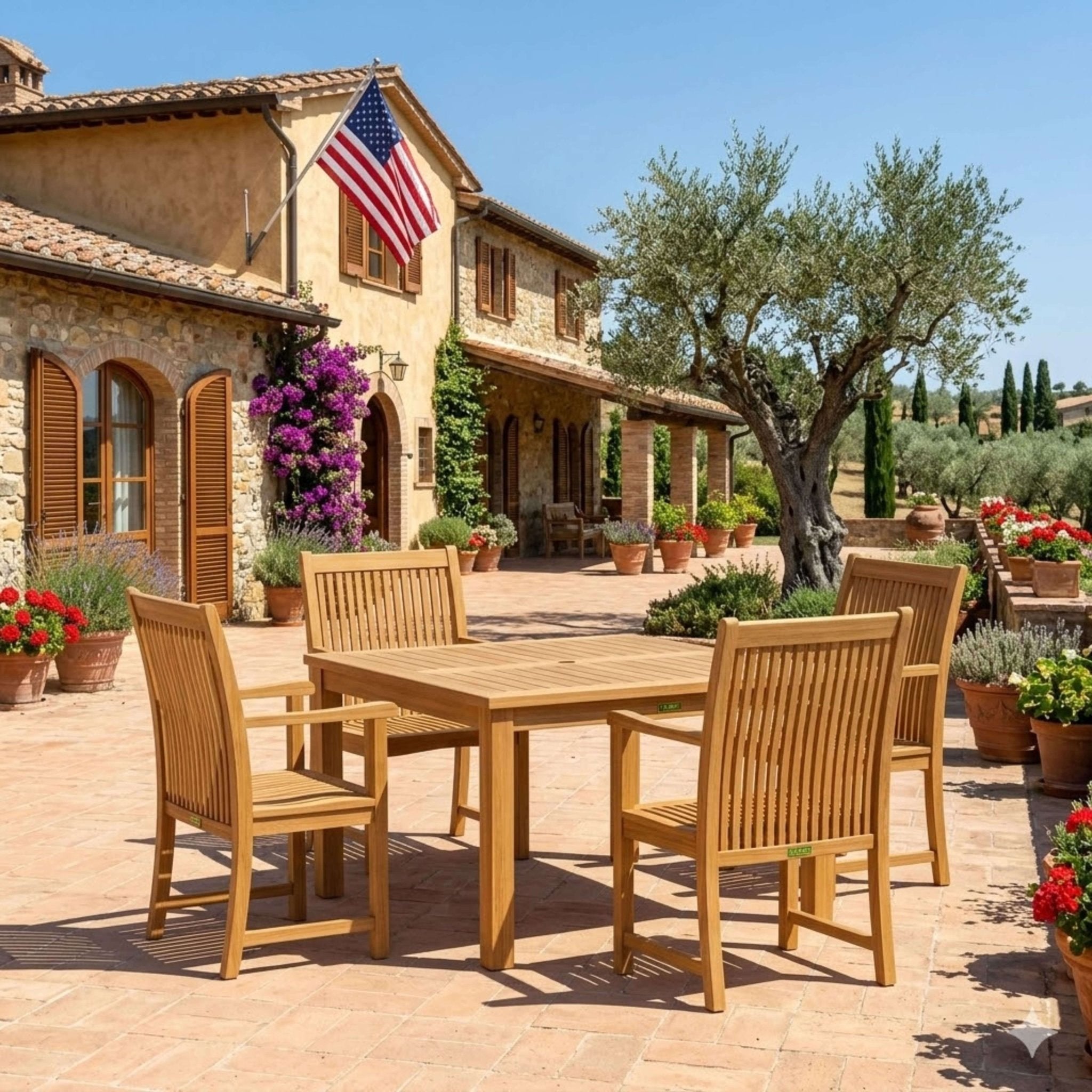SET - 102 DINING TABLE SET - Clinch River Fishing USA