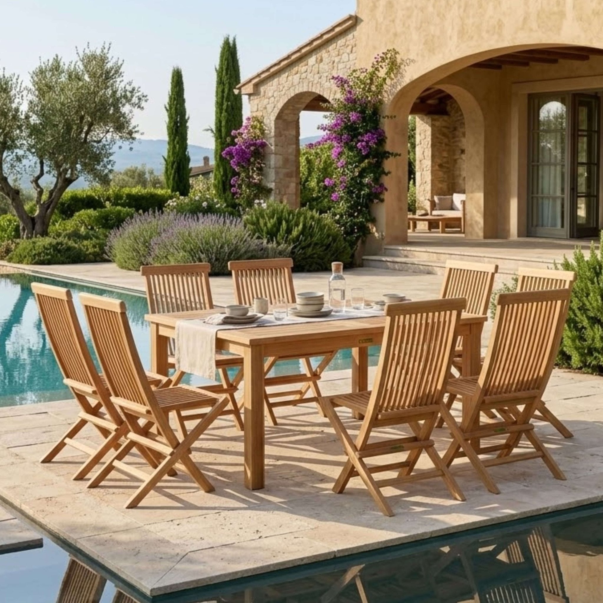 SET - 104B DINING TABLE SET - Clinch River Fishing USA