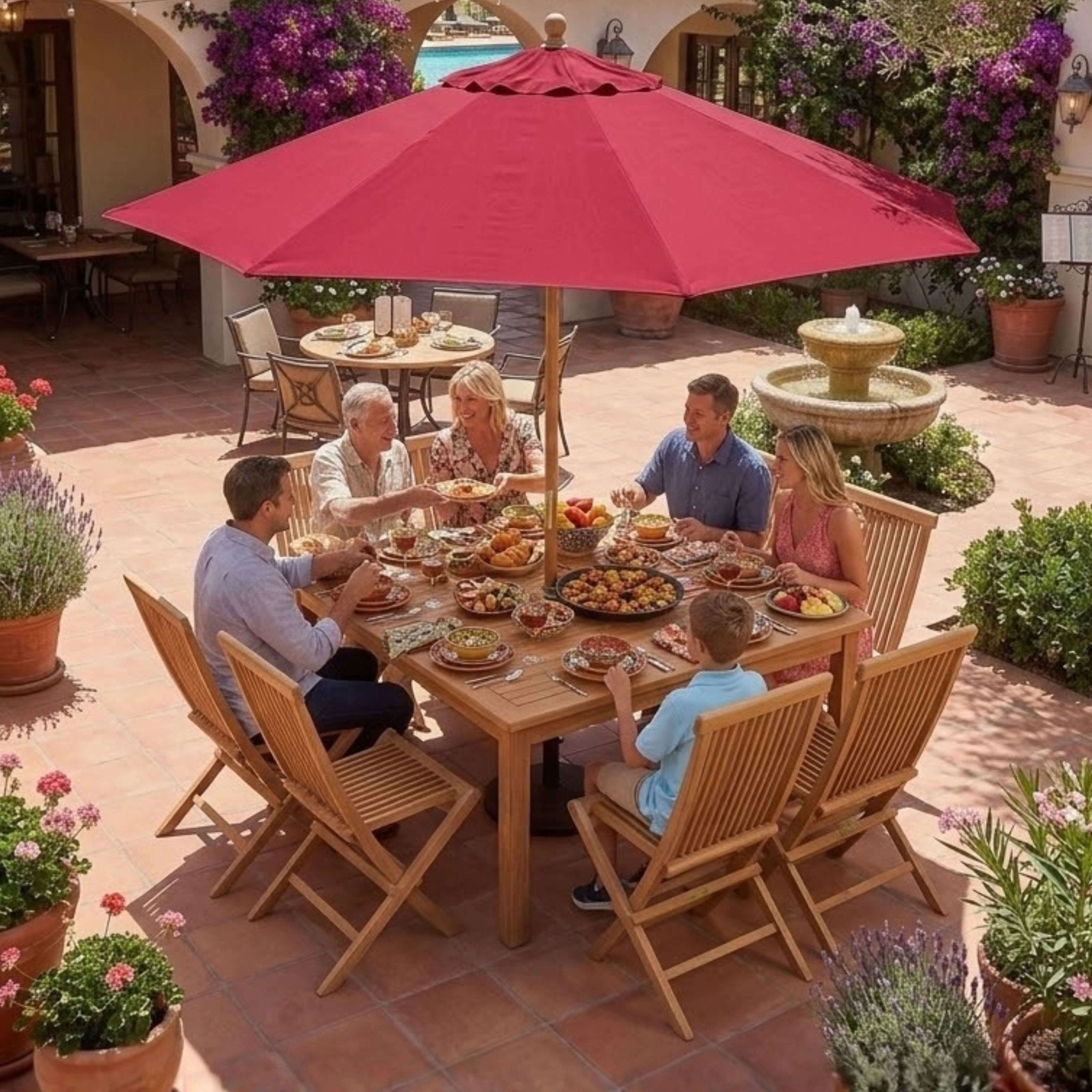 SET - 104B DINING TABLE SET - Clinch River Fishing USA