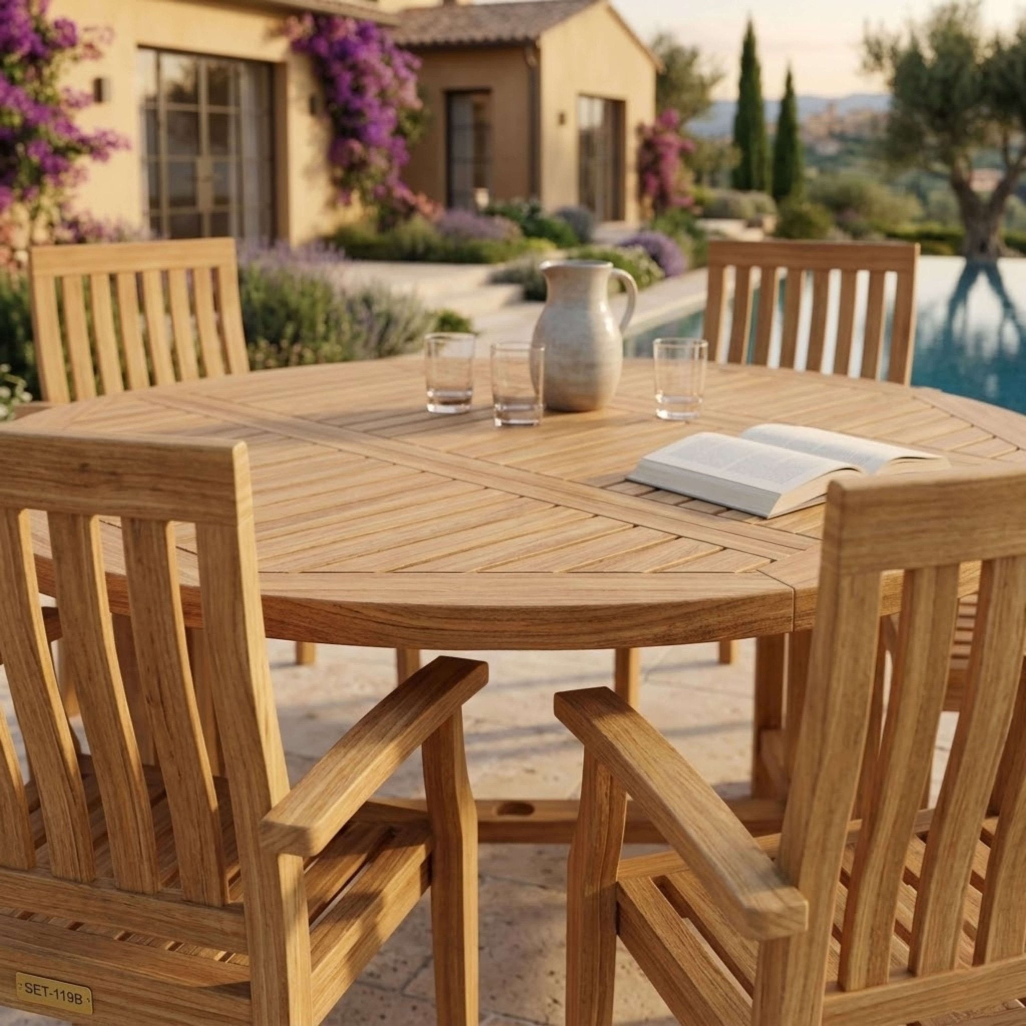 SET-119B DINING TABLE SET - Clinch River Fishing USA