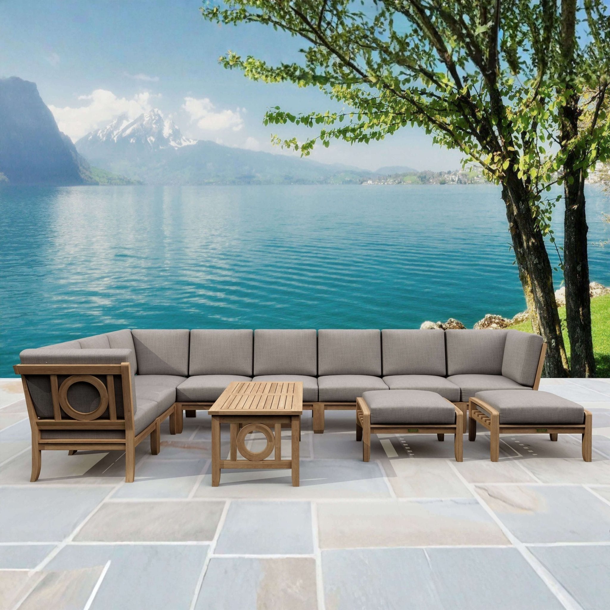 SET-138 NATSEPA MODULAR DEEP SEATING SET - Clinch River Fishing USA