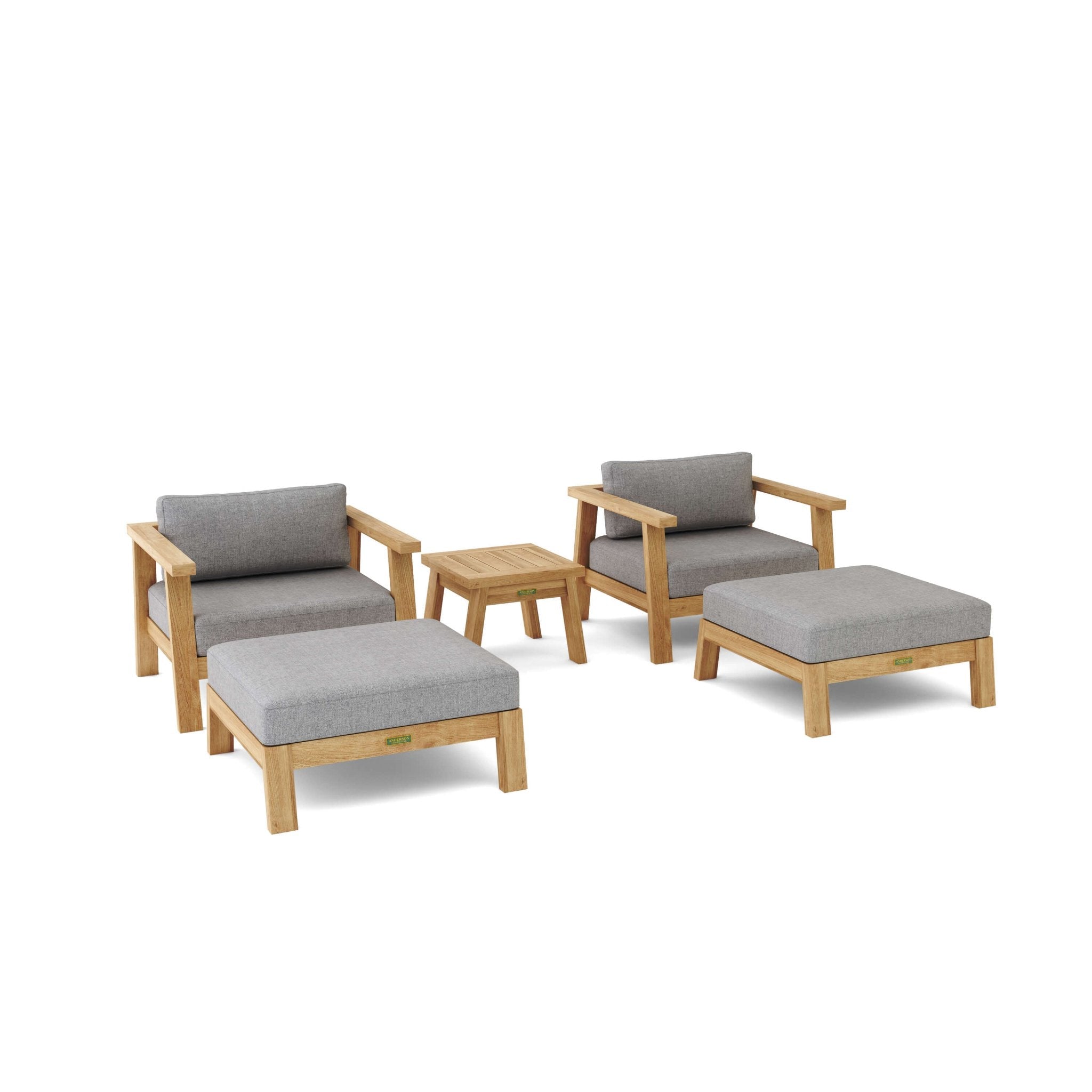 SET-323 5-PC PALERMO DEEP SEATING - Clinch River Fishing USA