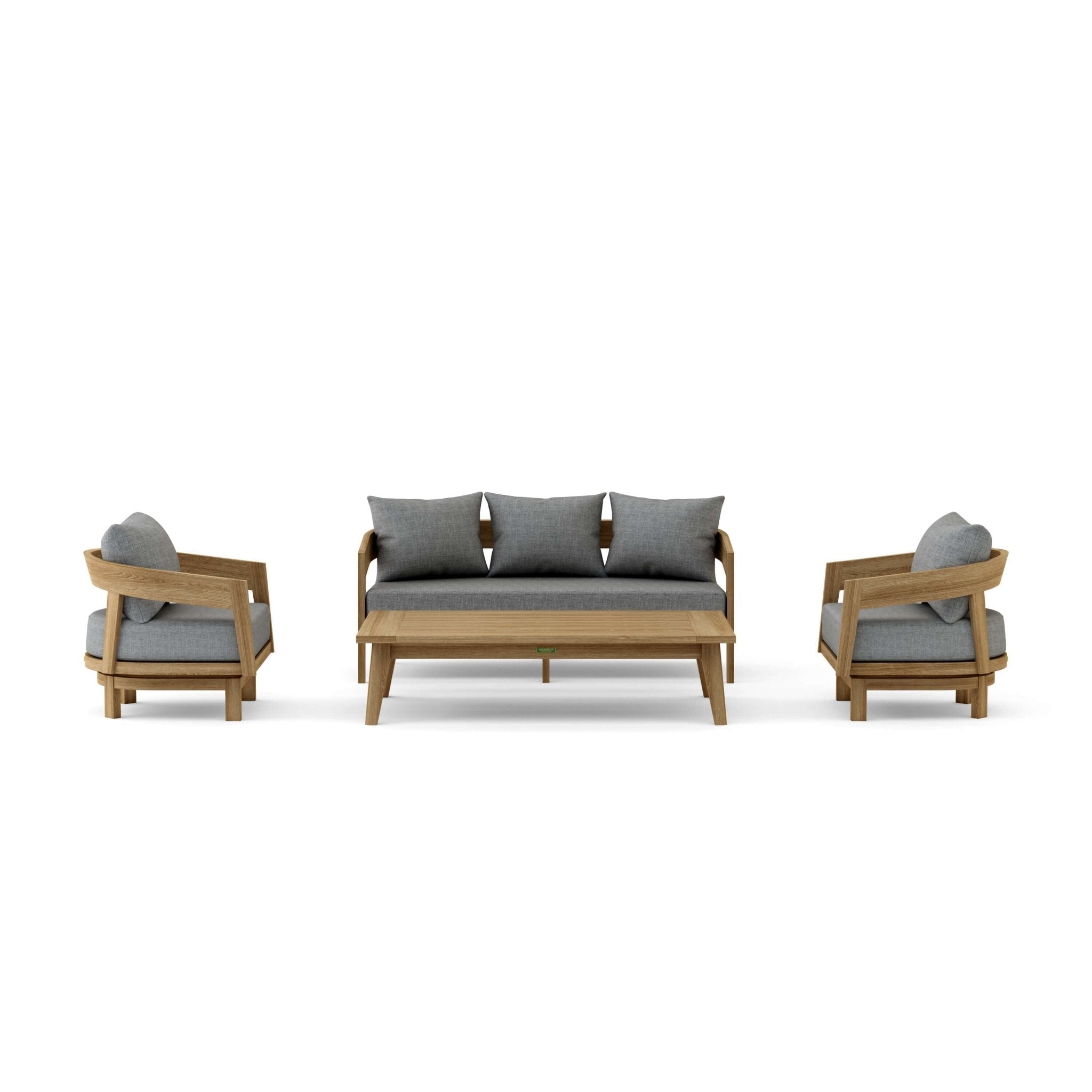 SET-370 TOSCANA 4-PC DEEP SEATING SET - Clinch River Fishing USA