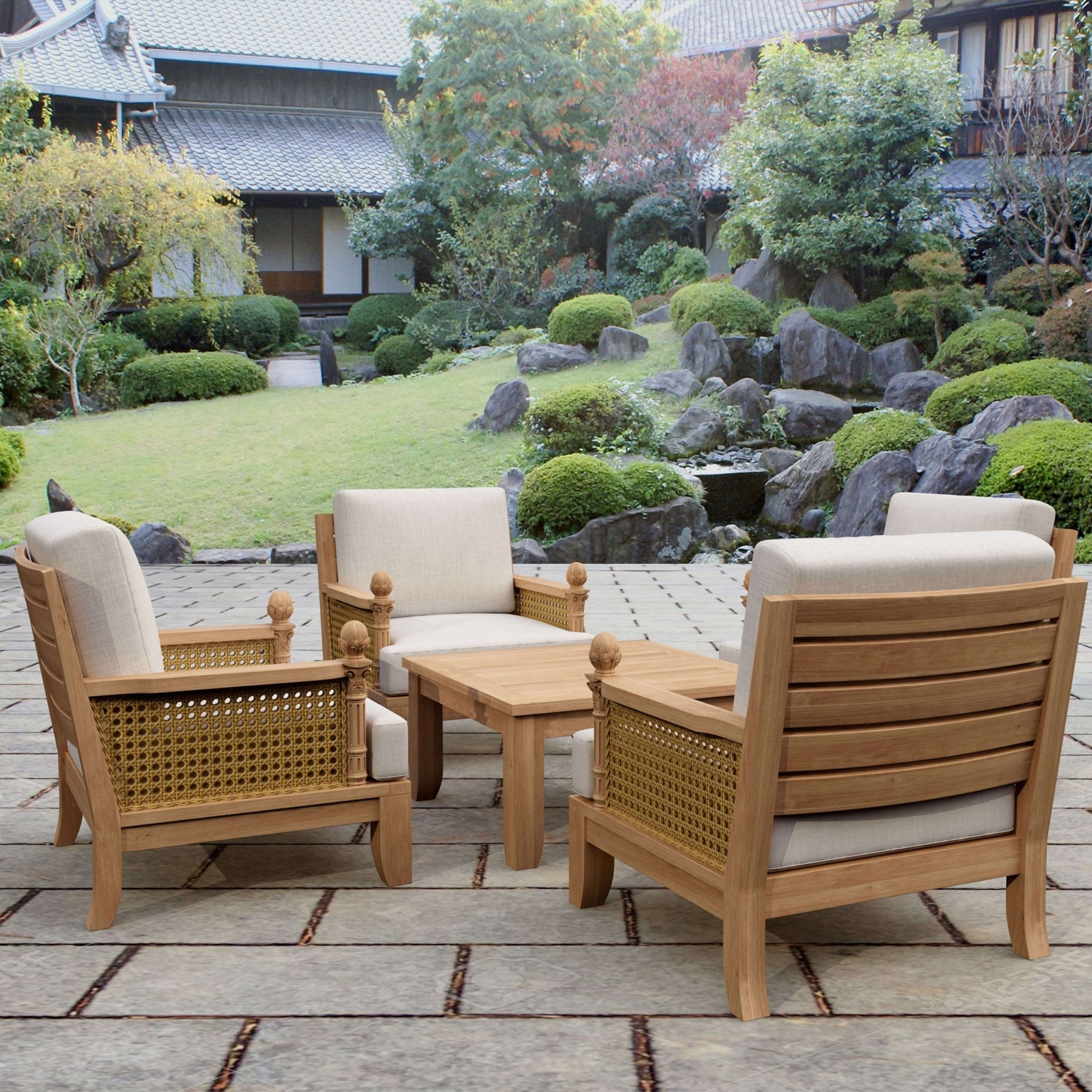 SET - 55 LUXE MODULAR DEEP SEATING SET - Clinch River Fishing USA