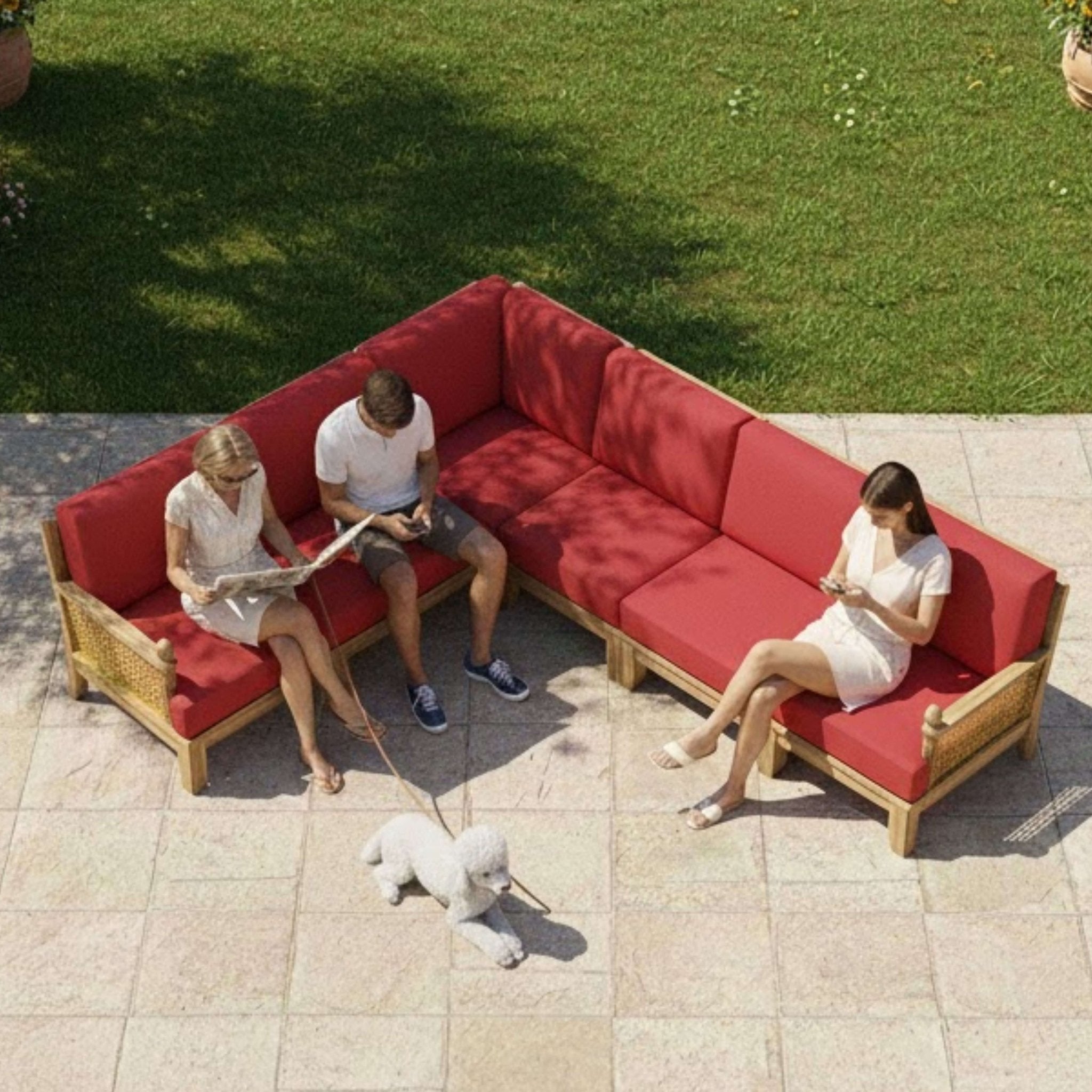 SET-67 LUXE MODULAR DEEP SEATING SET - Clinch River Fishing USA