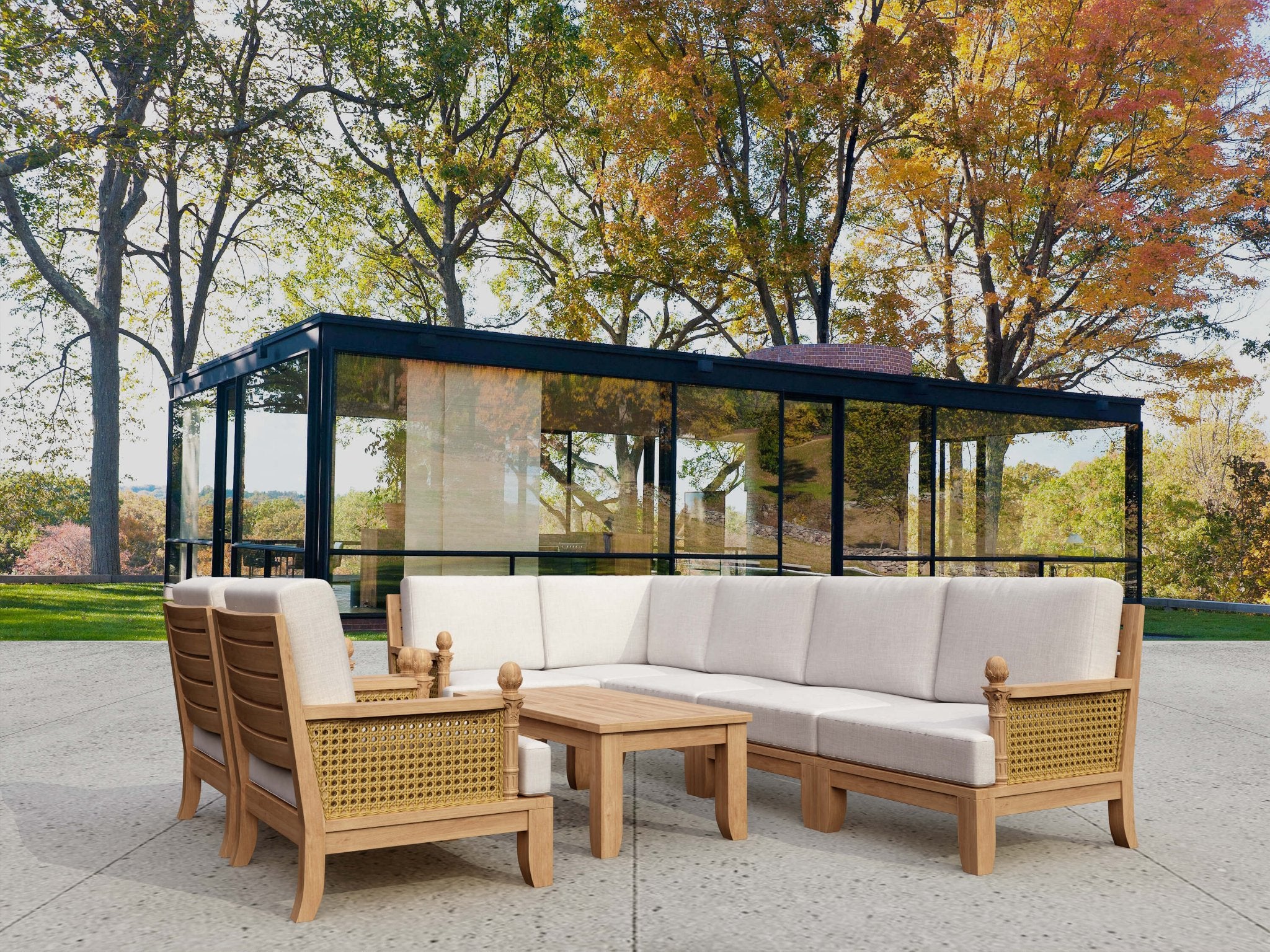 SET - 74 LUXE MODULAR DEEP SEATING SET - Clinch River Fishing USA