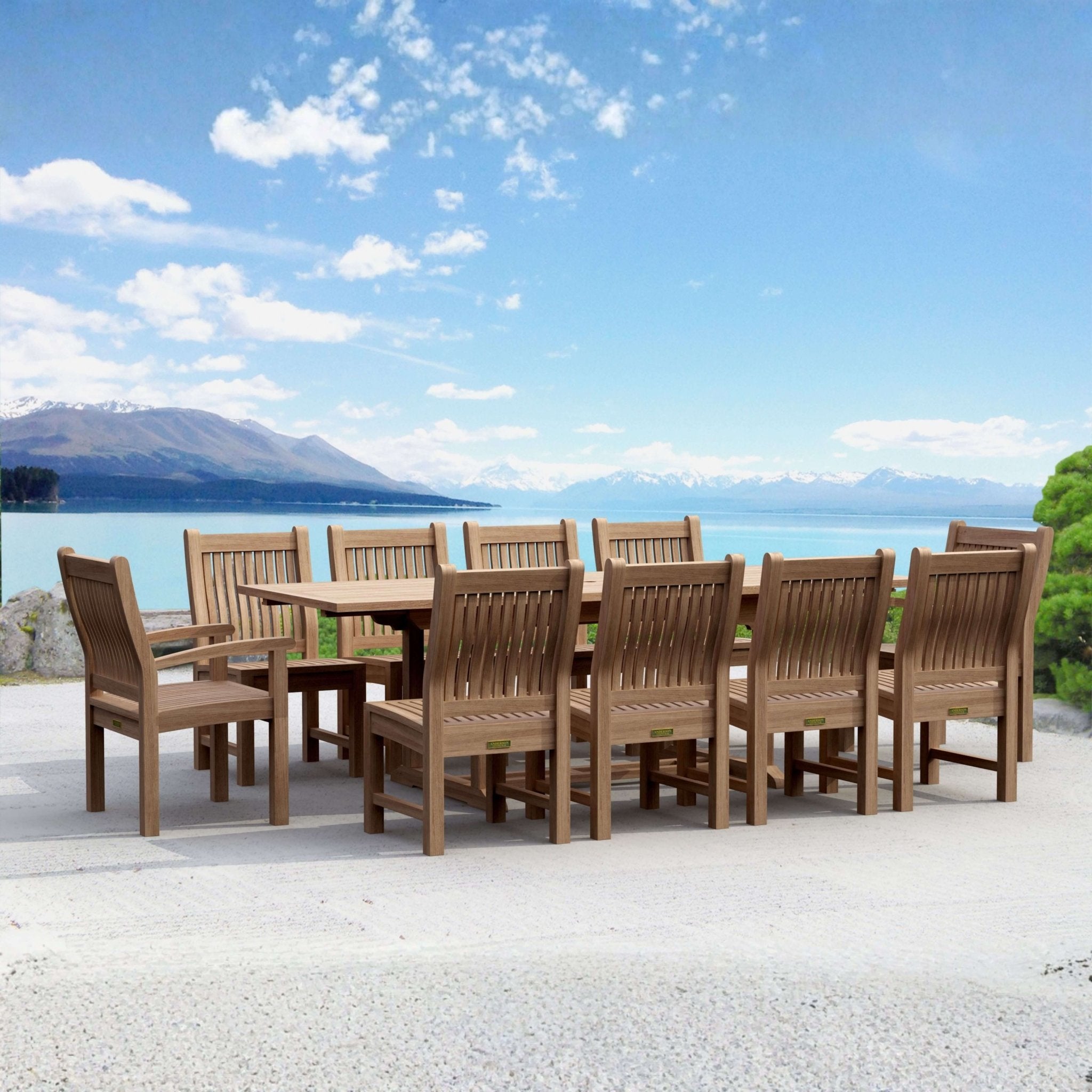 SET - 88 DINING TABLE SET - Clinch River Fishing USA