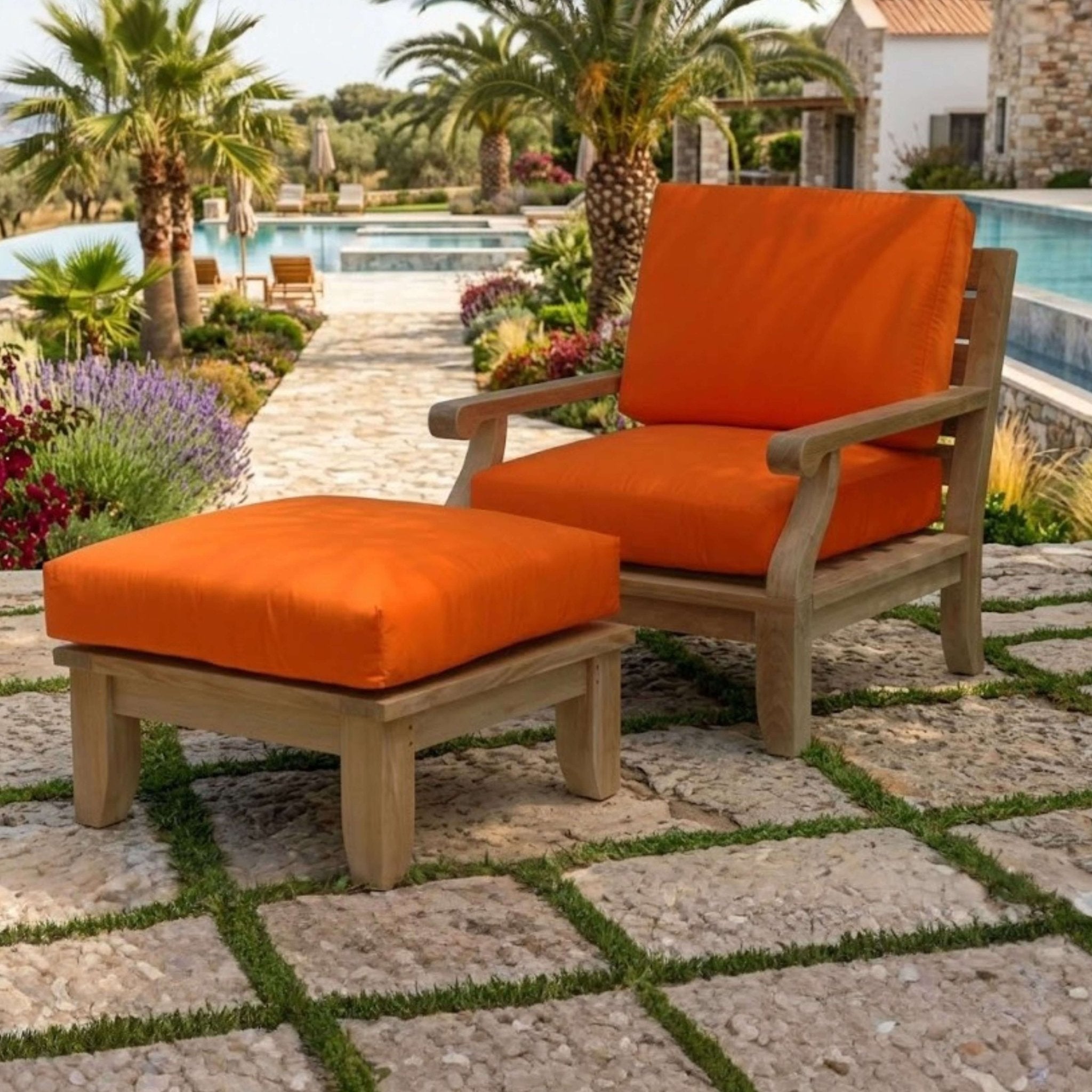 SET-91 RIVIERA MODULAR DEEP SEATING SET - Clinch River Fishing USA
