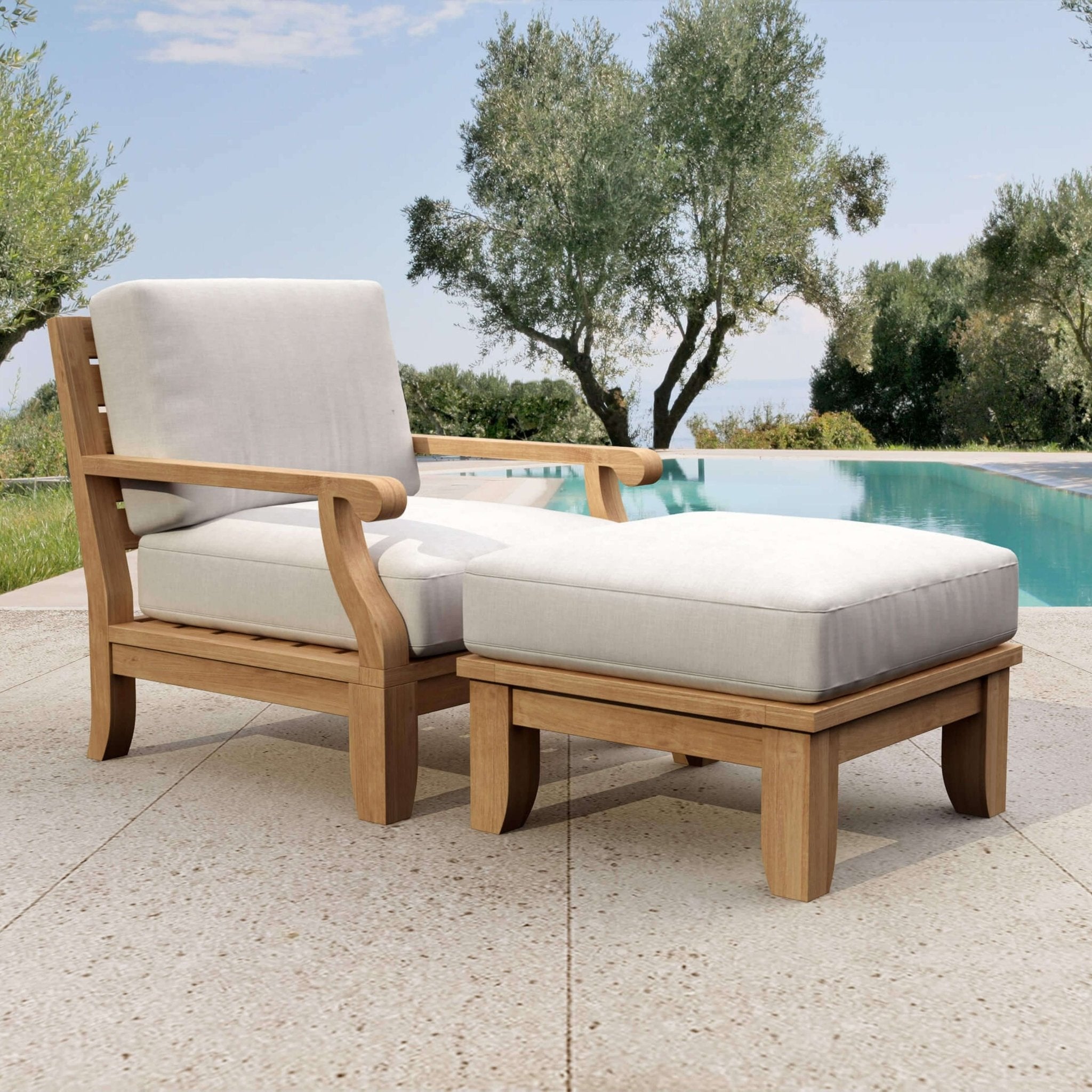 SET-91 RIVIERA MODULAR DEEP SEATING SET - Clinch River Fishing USA