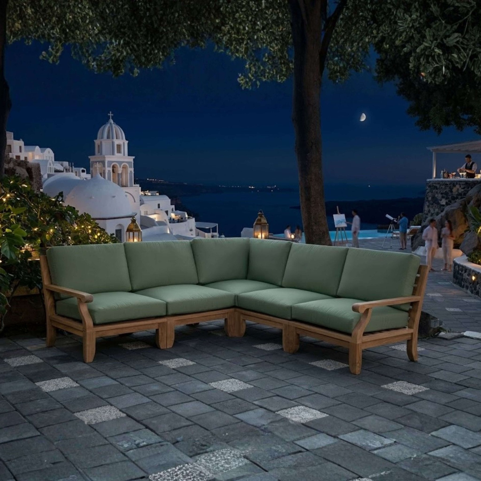 SET - 92 RIVIERA MODULAR DEEP SEATING SET - Clinch River Fishing USA