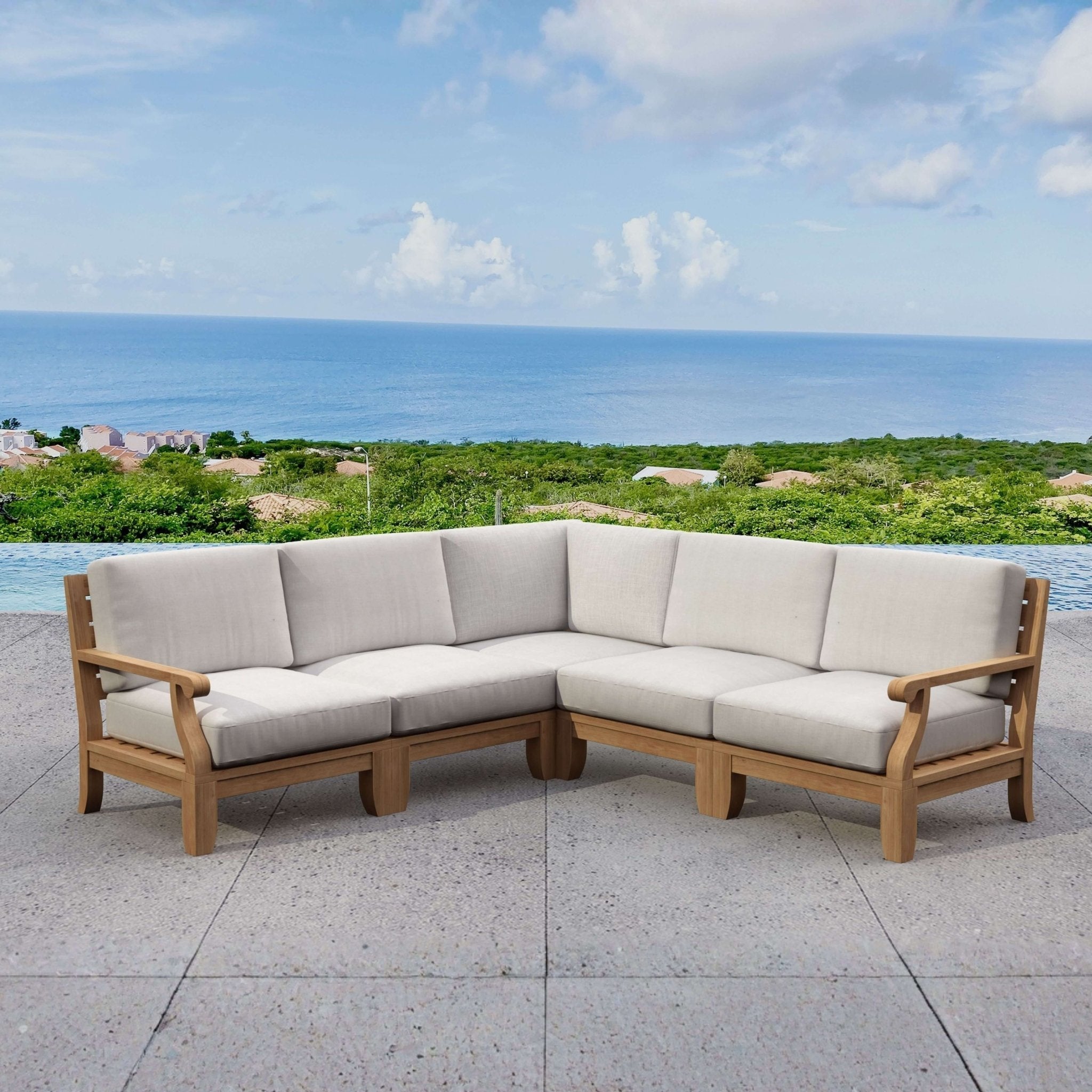 SET-92 RIVIERA MODULAR DEEP SEATING SET - Clinch River Fishing USA