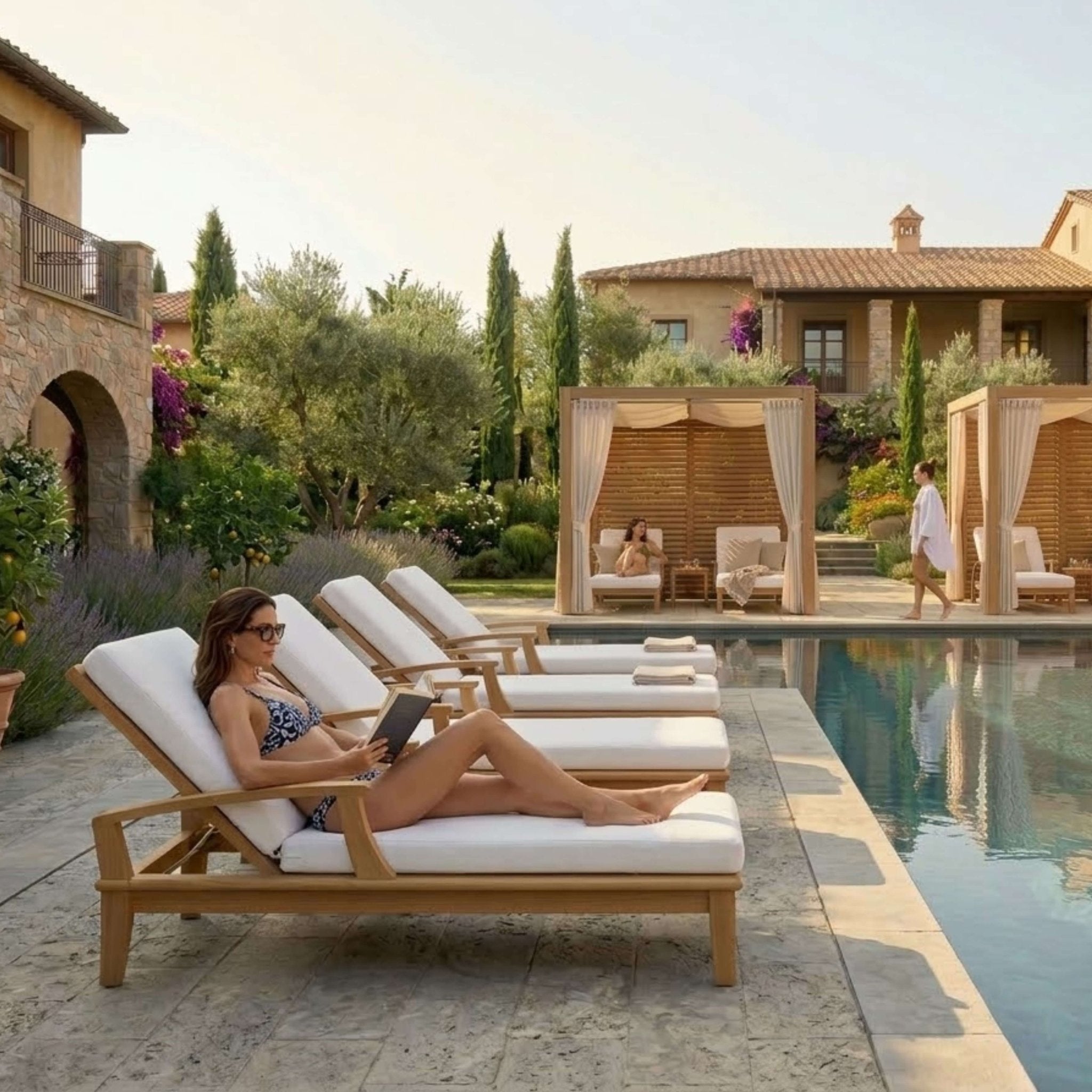 SET - SL - 109 4PCS BRIANNA SUN LOUNGER - Clinch River Fishing USA