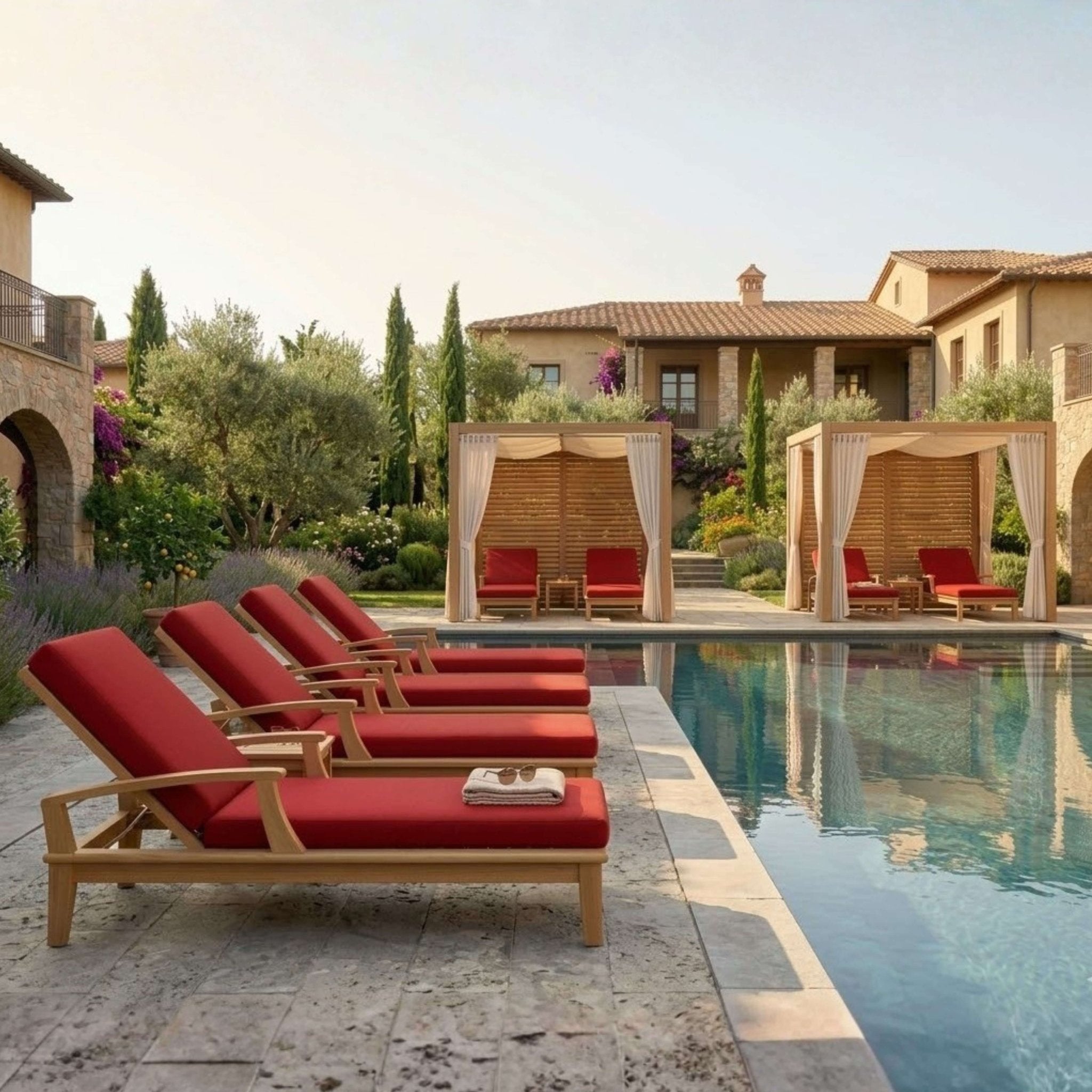SET - SL - 109 4PCS BRIANNA SUN LOUNGER - Clinch River Fishing USA