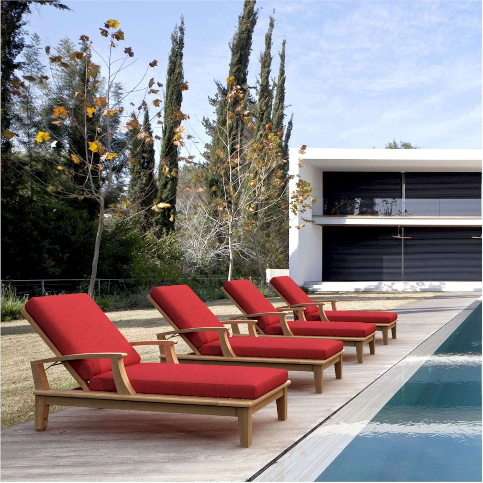 SET - SL - 109 4PCS BRIANNA SUN LOUNGER - Clinch River Fishing USA