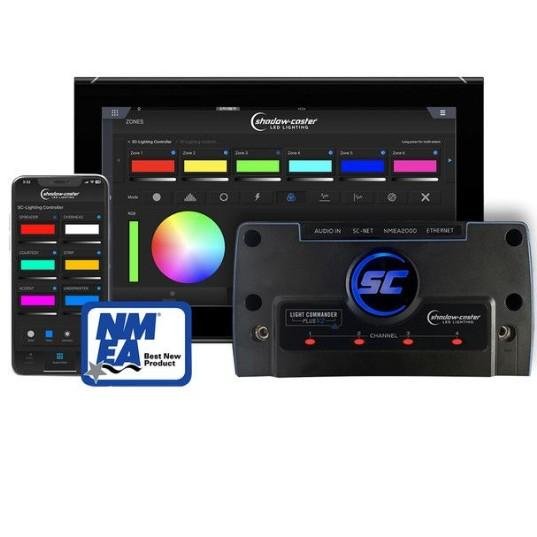 SHADOW-CASTER Light Commander V2 Multi-Zone Lighting Controller w/N2K - Ethernet Connectivity | SCM-LC-N2K-PLUS-V2 - Clinch River Fishing USA