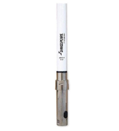 SHAKESPEARE 8', 6dB Phase III« VHF, w/ stainless steel ferrule and SO-239 connector | 6225-R *SHIPPING CHARGES APPLY* - Clinch River Fishing USA