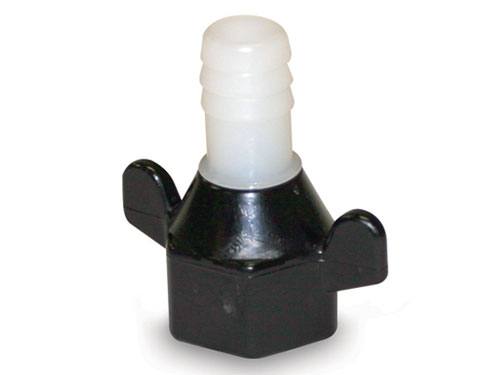 Shurflo 5/8" Barb X 1/2" Npt-F (Hex/Wing Nut Combo Swivel)