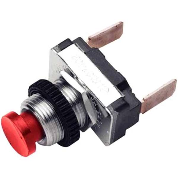 Sierra Button Horn Red