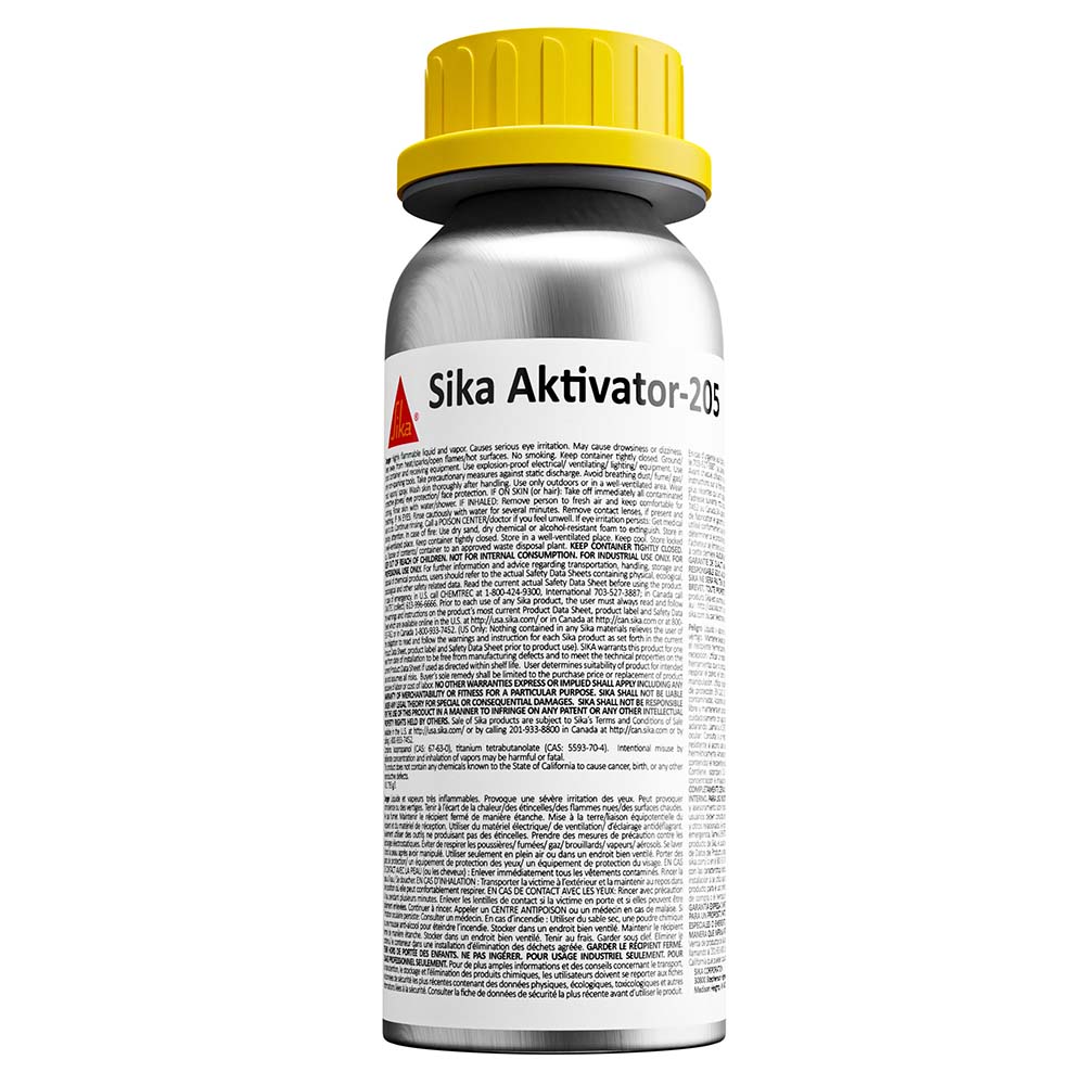 Sika Aktivator-205 Clear 250ml Bottle - Clinch River Fishing USA