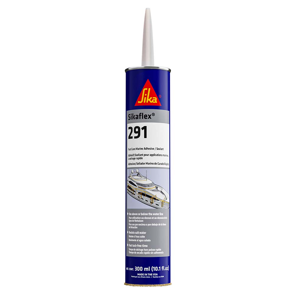 Sika Sikaflex® 291 Fast Cure Adhesive & Sealant 10.3oz(300ml) Cartridge - White - Clinch River Fishing USA