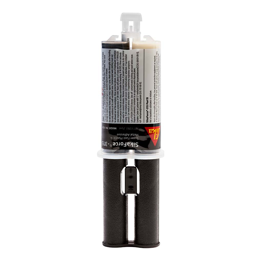 Sika SikaForce® - 315 Black 25ml Cartridge - Clinch River Fishing USA