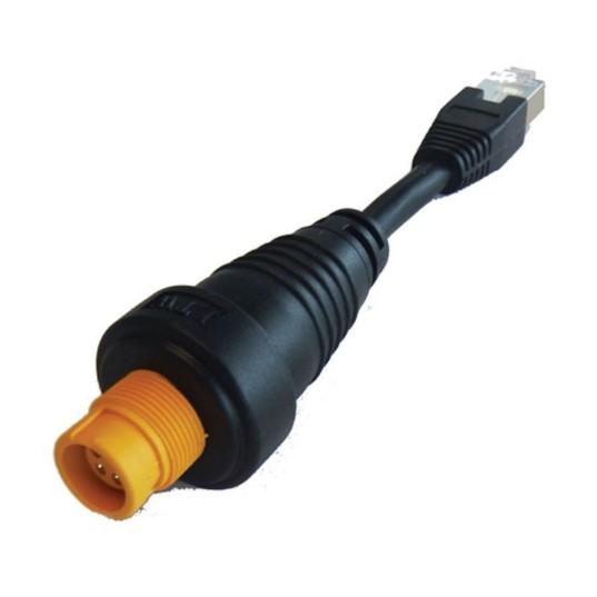 SIMRAD RJ45 Male to 5-Pin Female Round Ethernet Adapter Cable