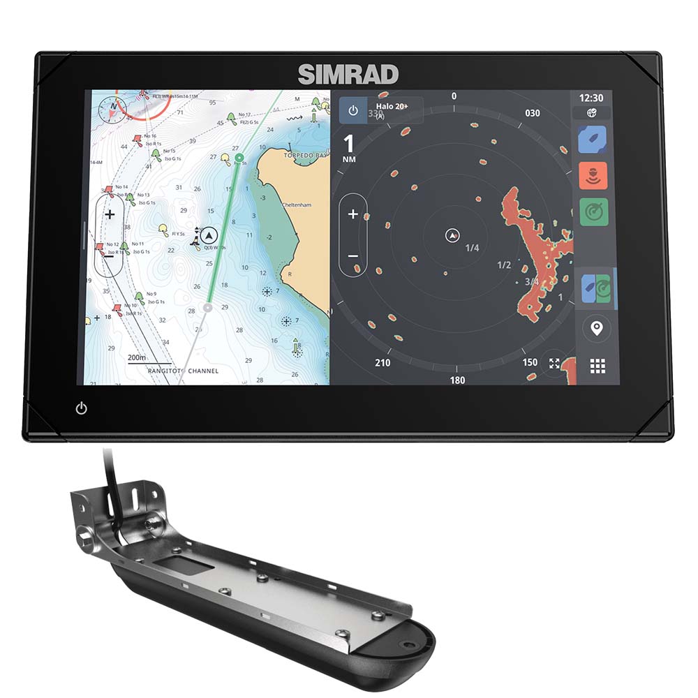 Simrad NSX&trade; 3009 9" Combo Chartplotter &amp; Fishfinder w/Active Imaging&trade; 3-in-1 Transducer - Clinch River Fishing USA