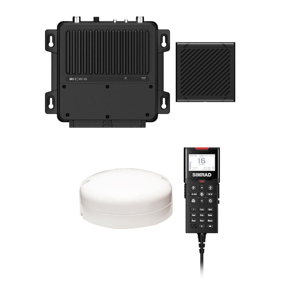 Simrad RS100-B Black Box VHF Radio w/Class B AIS &amp; GPS Antenna - Clinch River Fishing USA