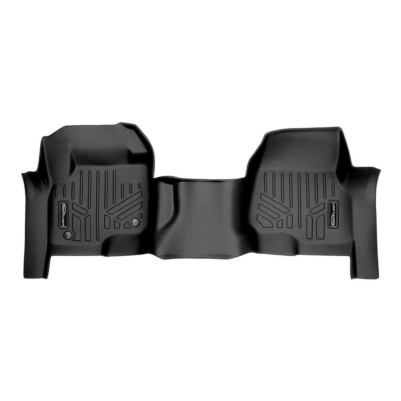Smartliner Floor Liners Front/2nd Row '17-25 Ford F-250/F-350 Super Duty Super Crew (Black) - Clinch River Fishing USA