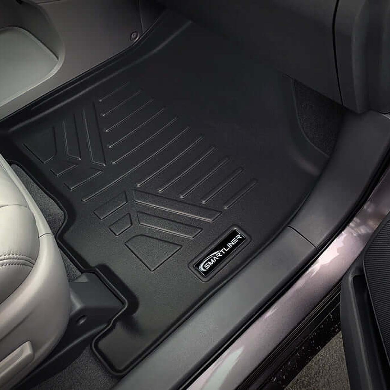 Smartliner Floor Liners Front/2nd Row 2013GÇô2020 Toyota Sienna - 8 Passenger Model (Black) - Clinch River Fishing USA