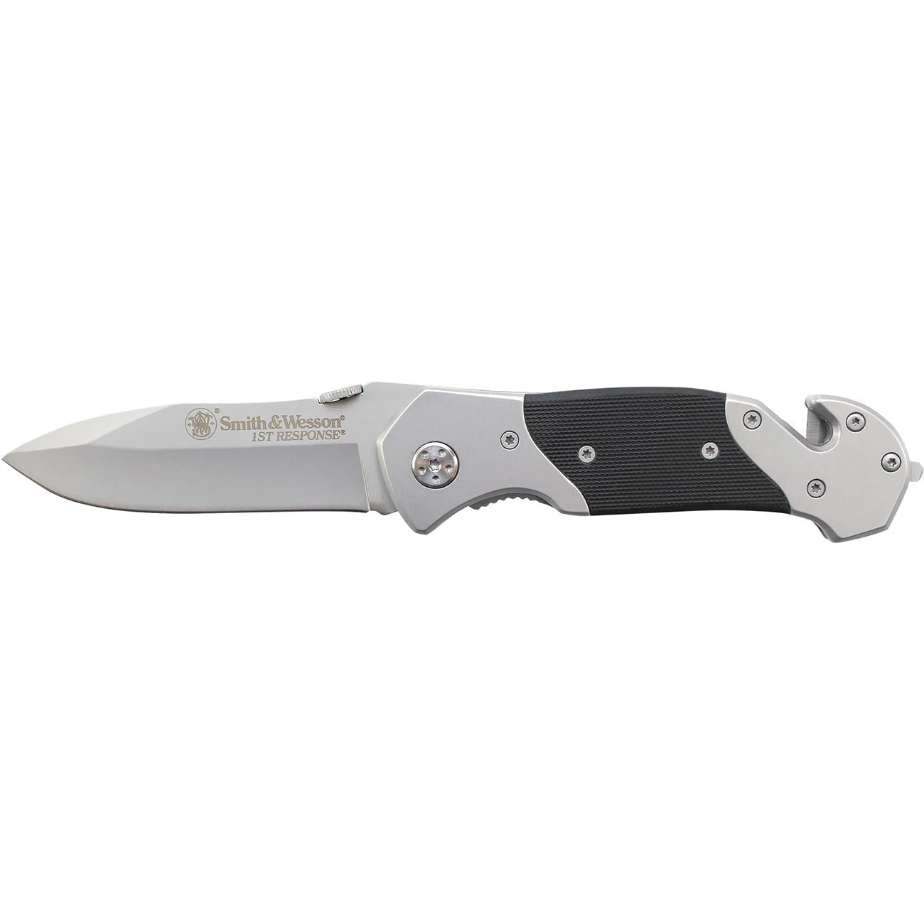 Smith & Wesson 1st Response 3.3" Folding Pocket Knife & Rescue Tool - Clinch River Fishing USA