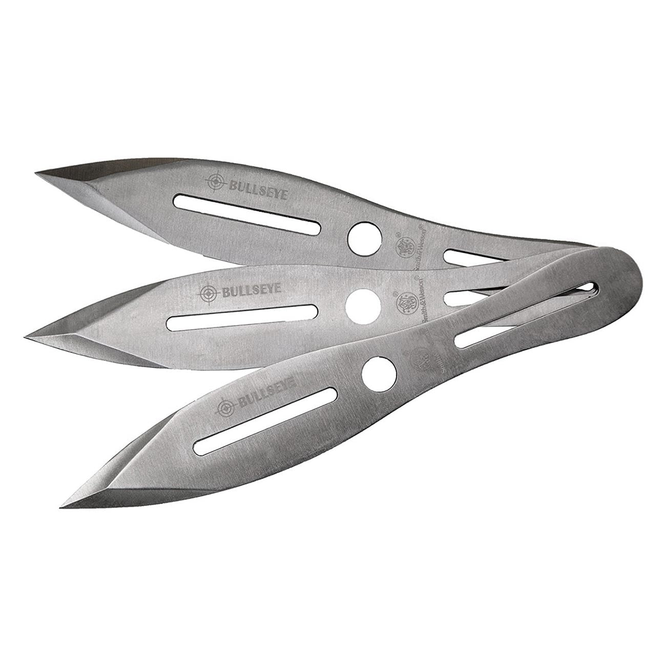 Smith & Wesson 3 Pack Bullseye 10" Throwing Knives - Clinch River Fishing USA