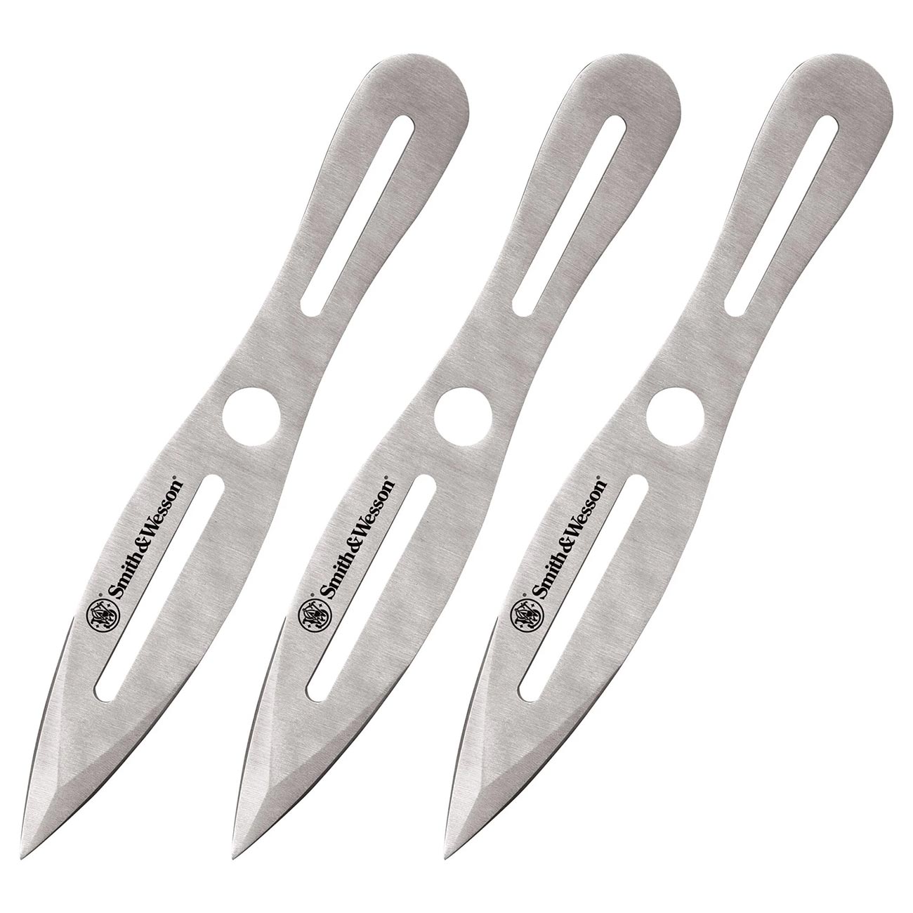Smith & Wesson 3 Pack Bullseye 10" Throwing Knives - Clinch River Fishing USA