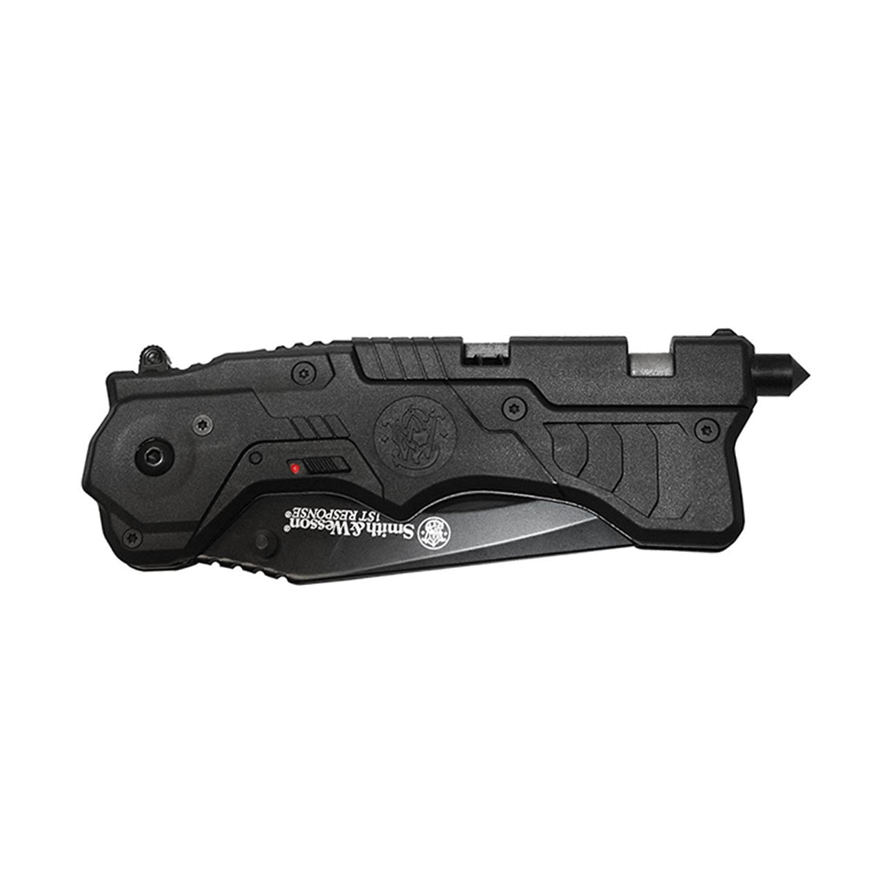Smith & Wesson 3.5" Spring Assisted Folding Pocket Knife & Rescue Tool - Clinch River Fishing USA