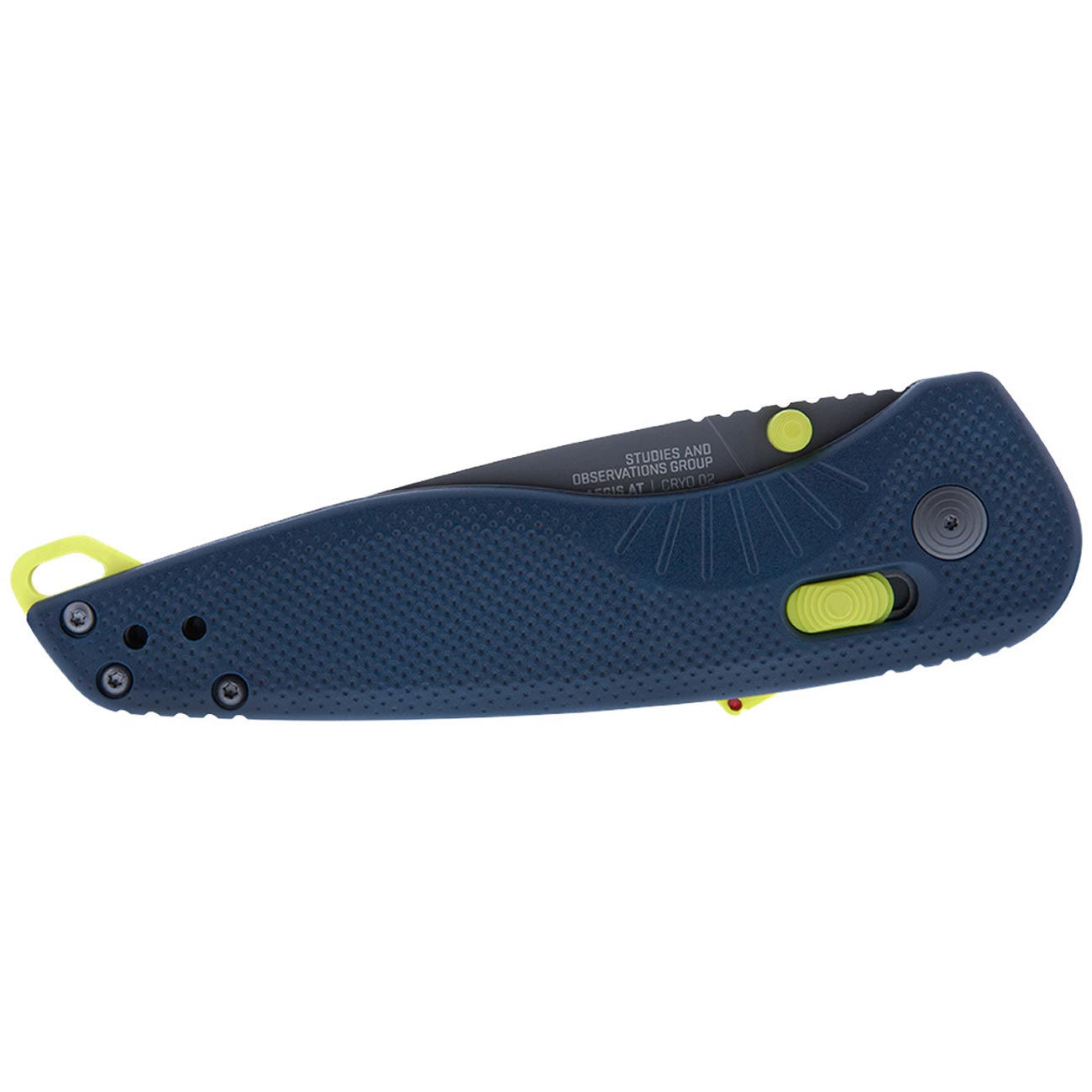 SOG Aegis AT 3.13" Folding Pocket Knife (Indigo & Acid) - Clinch River Fishing USA