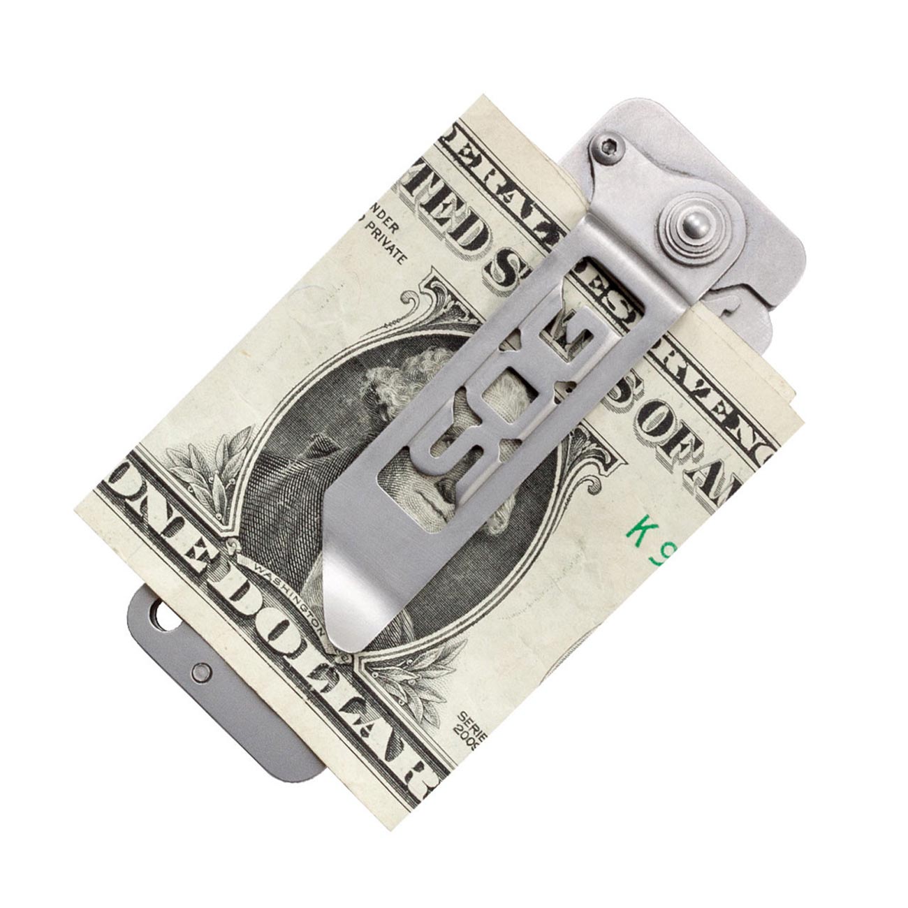 SOG Cash Card Pocket Money-Clip Folding Knife - Clinch River Fishing USA