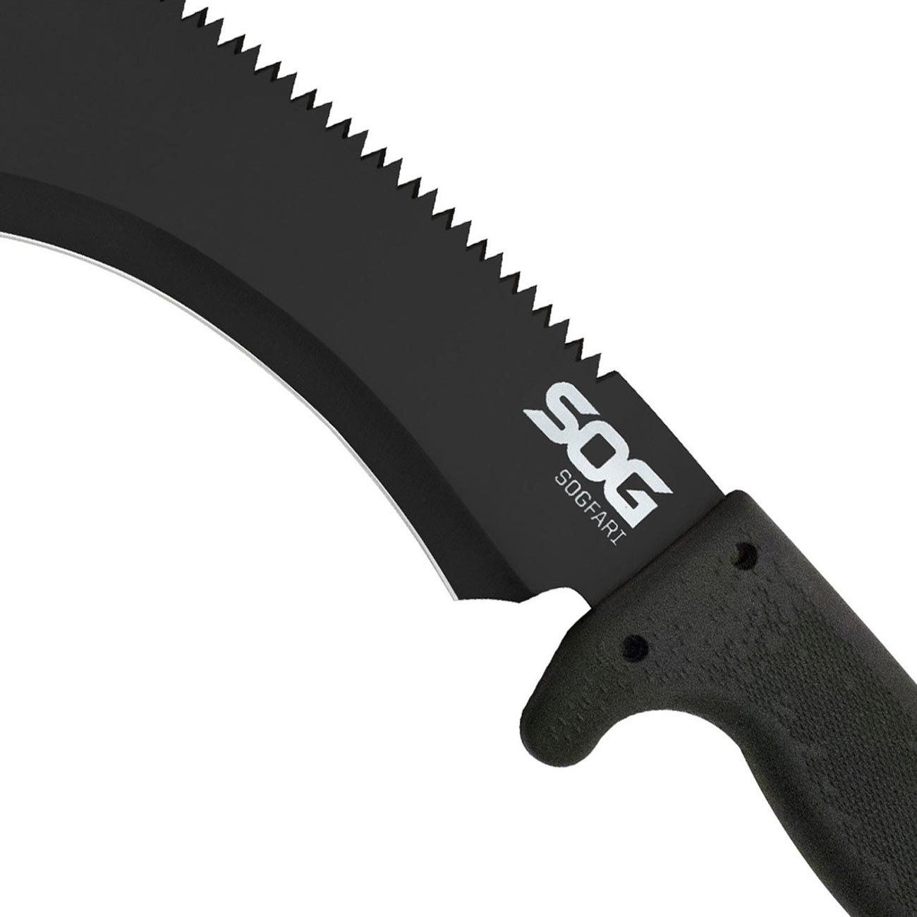 SOG SOGfari Kukri Machete (12" Black) - Clinch River Fishing USA