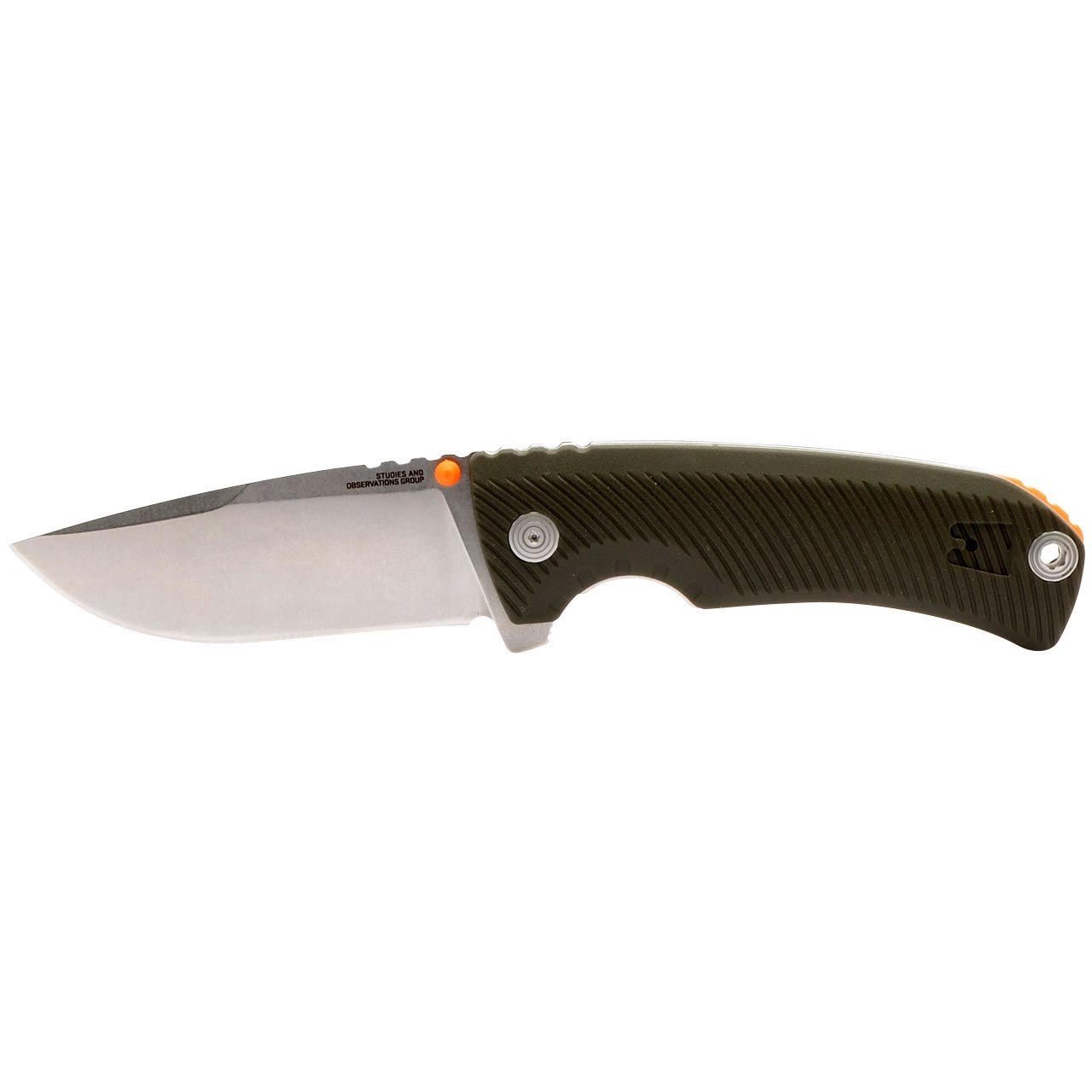 SOG Tellus FLK 3.65" Folding Pocket Knife (Olive Drab) - Clinch River Fishing USA