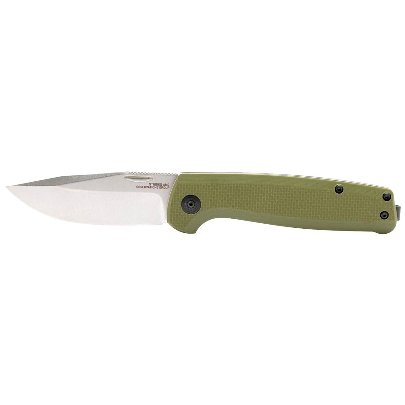 SOG Terminus SJ 2.95" Folding Pocket Knife (OD Green) - Clinch River Fishing USA