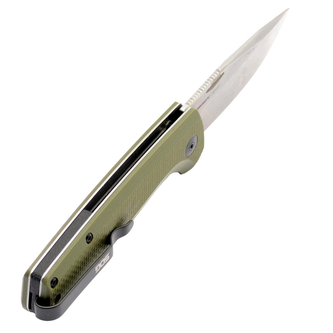 SOG Terminus SJ 2.95" Folding Pocket Knife (OD Green) - Clinch River Fishing USA