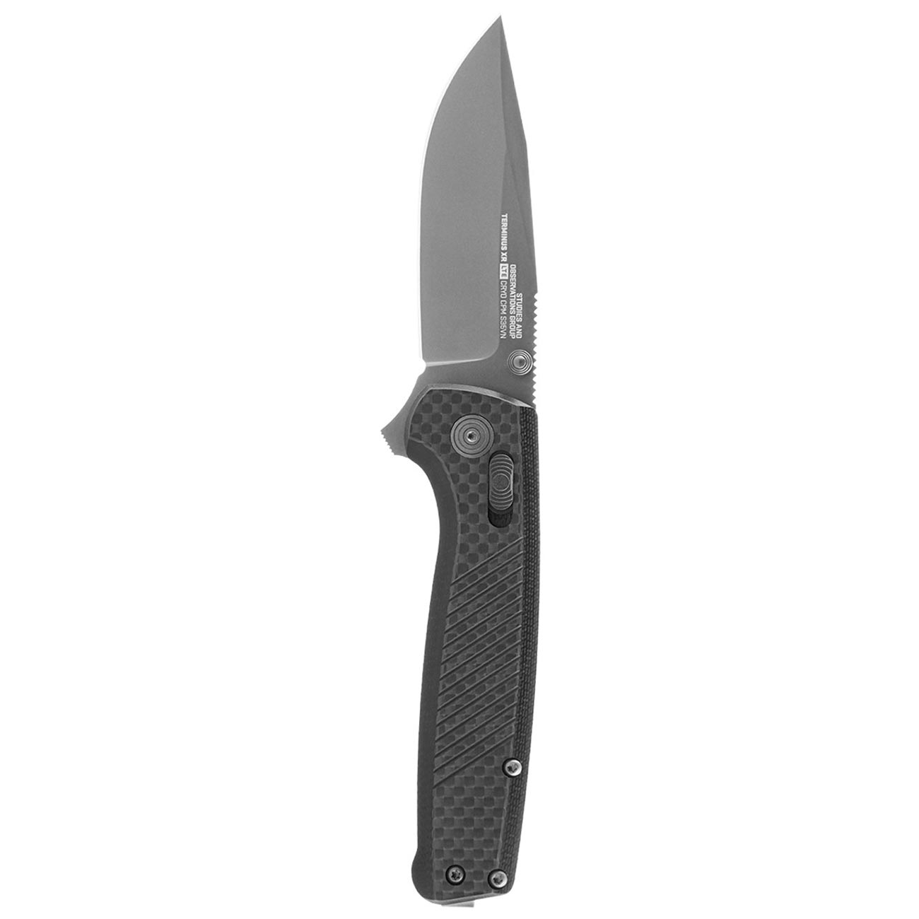 SOG Terminus XR LTE 2.95" Folding Pocket Knife (Carbon + Graphite) - Clinch River Fishing USA